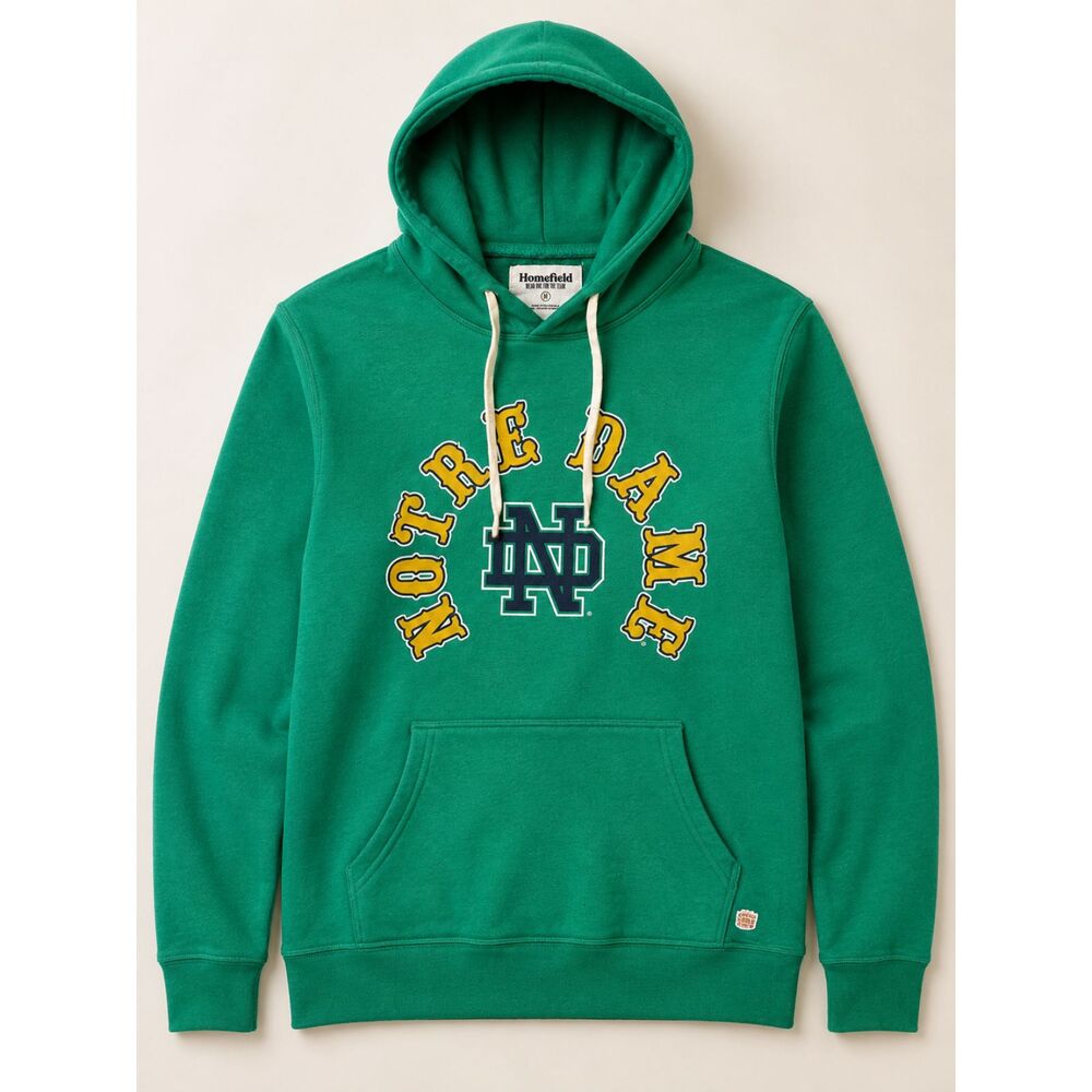 Homefield Notre Dame Graphic Hoodie Sweatshirt | Medium | Like New
